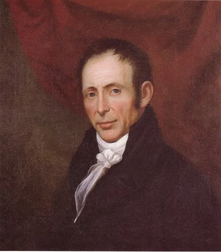 Charles Peale Polk, c. 1816-20. A rare self portrait painted by the artist late in his life. Courtesy of the Virignia Historical Society.