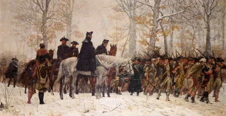 "The March to Valley Forge" by William Trego