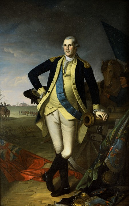 George Washington at Princeton by Charles Willson Peale, 1779  (United States Senate)